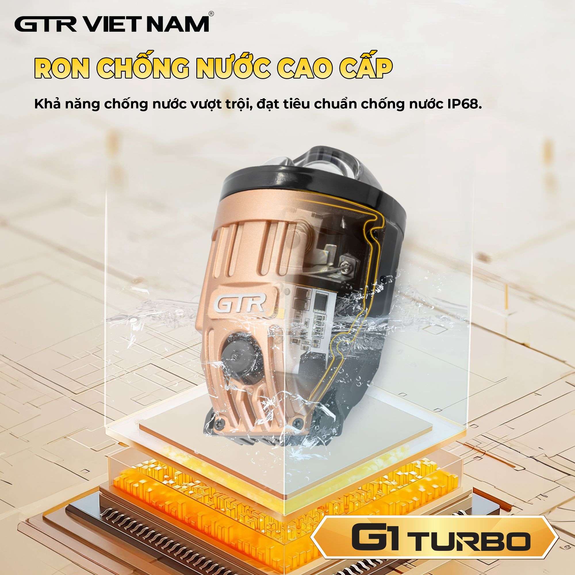 BI GẦM GTR G1 TURBO