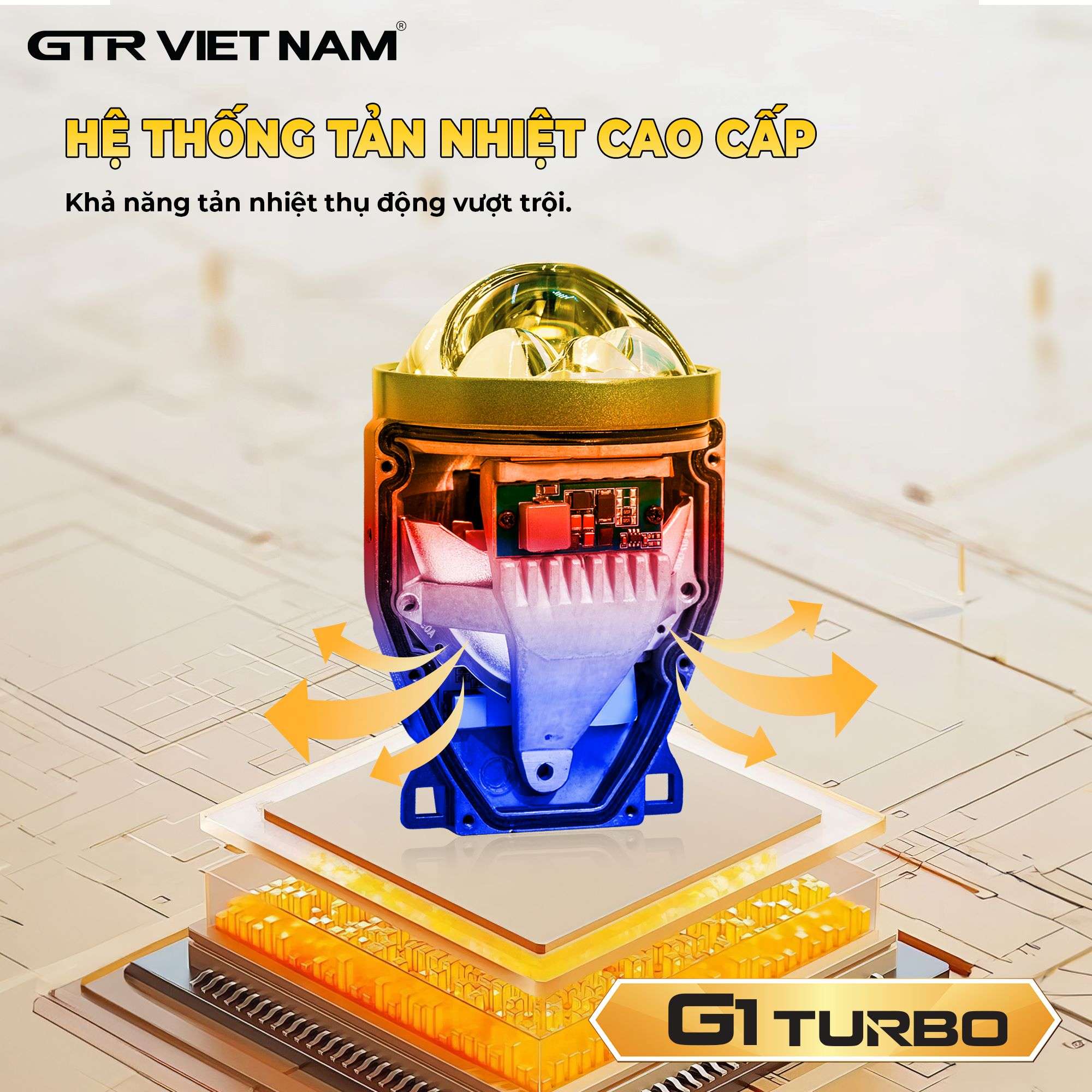 BI GẦM GTR G1 TURBO