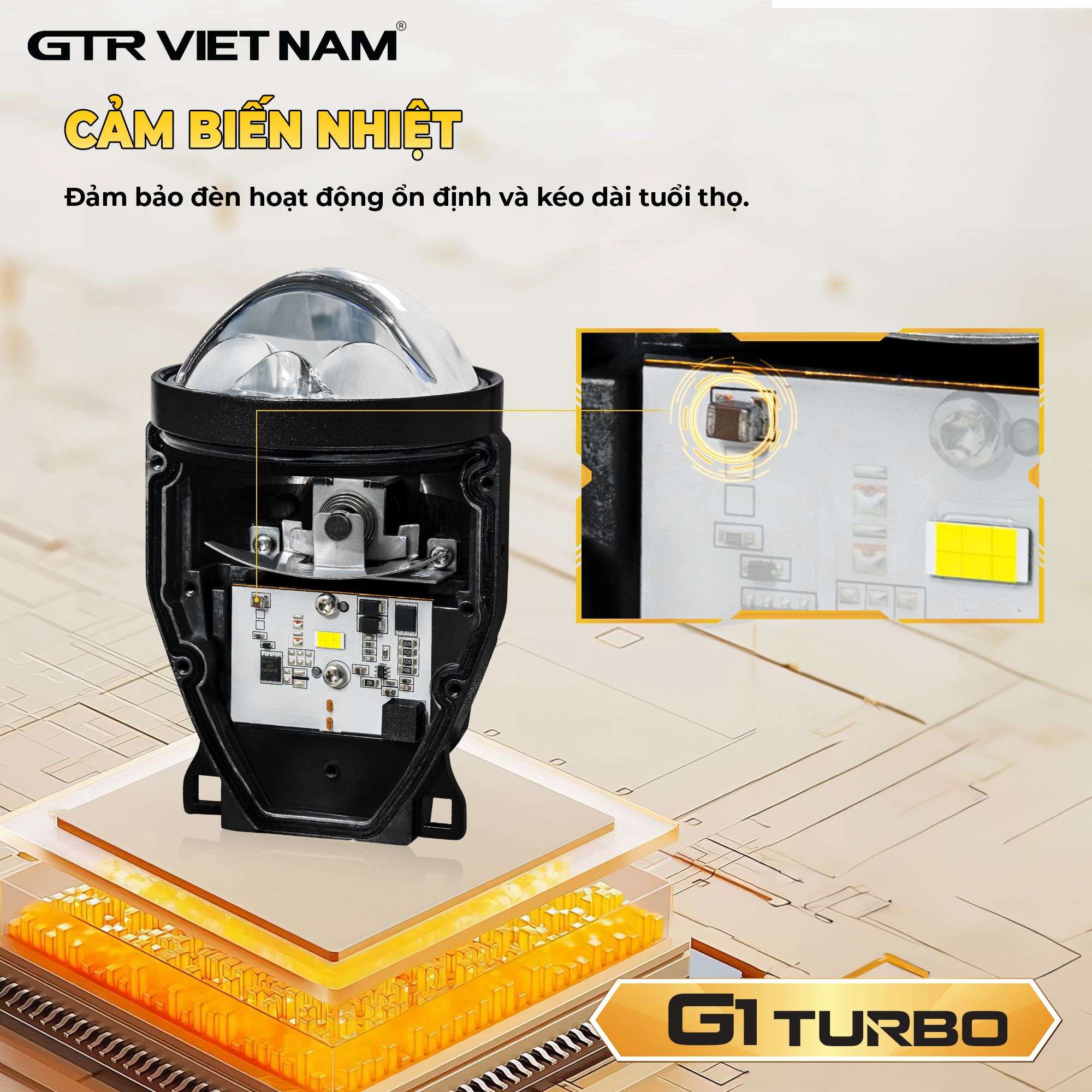 BI GẦM GTR G1 TURBO