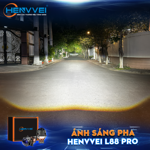 BI LED HENVVEI L88 PRO