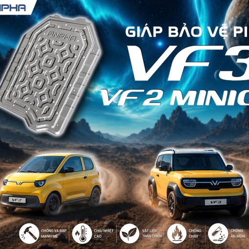 Ốp bảo vệ pin ANPHA cho Vinfast VF2/VF3/Minio