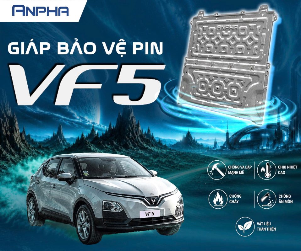 Ốp bảo vệ pin ANPHA cho Vinfast VF5