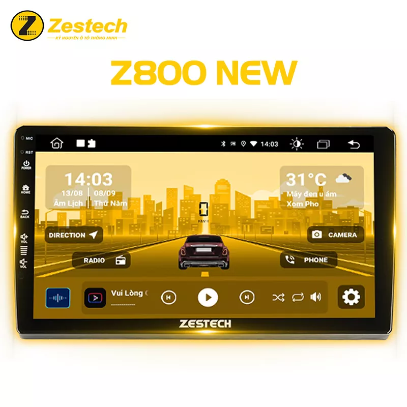Màn hình Android ô tô Zestech Z800 New
